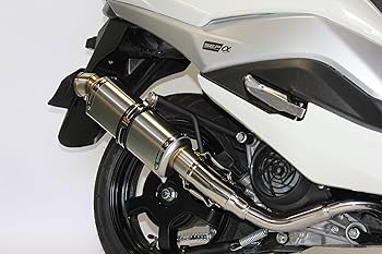Amazon | HMS バーグマンストリート125EX バイクマフラー 8BJ